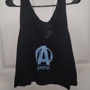 Animal Pak crop tank top